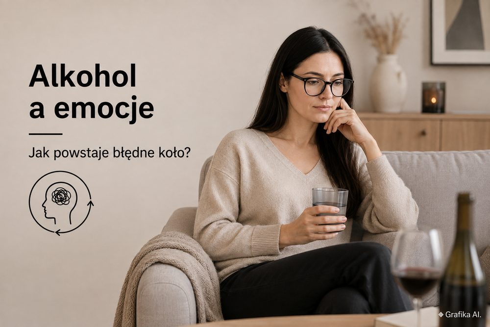 Alkohol jako sposób regulowania emocji – jak powstaje błędne koło?