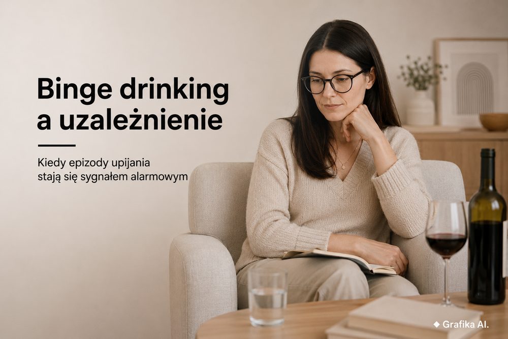Binge drinking a uzależnienie od alkoholu – czy epizody upijania oznaczają nałóg?