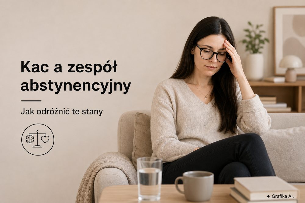 Kac czy alkoholowy zespół abstynencyjny – jak odróżnić te stany?