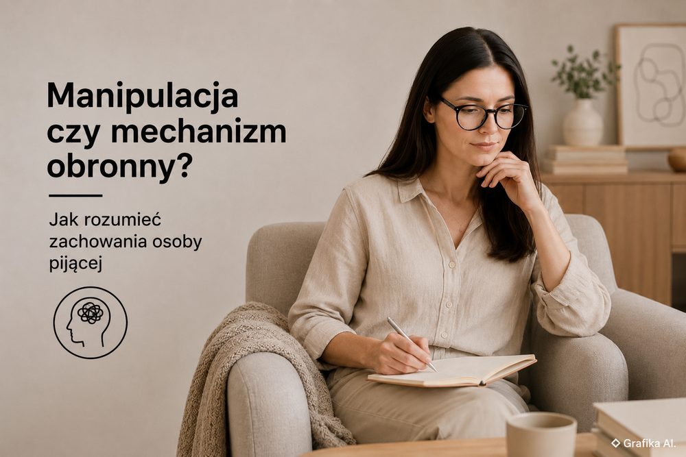 Manipulacja czy mechanizm obronny – jak rozumieć zachowania osoby pijącej?