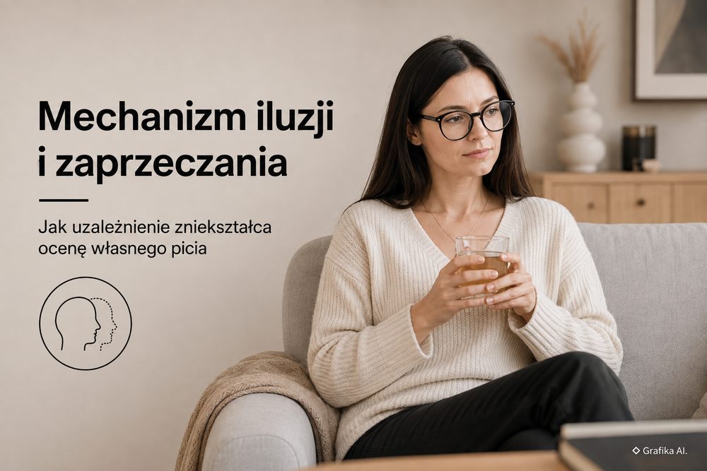 Mechanizm iluzji i zaprzeczania w uzależnieniu od alkoholu